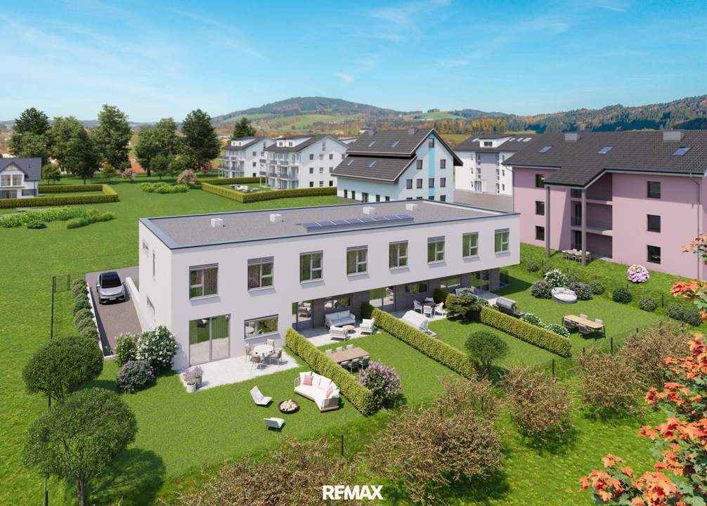SonnenQuartier 3.0 - Mittelreihenhaus in hochwertiger Bauweise und Tiefgarage in Neumarkt am Wallersee