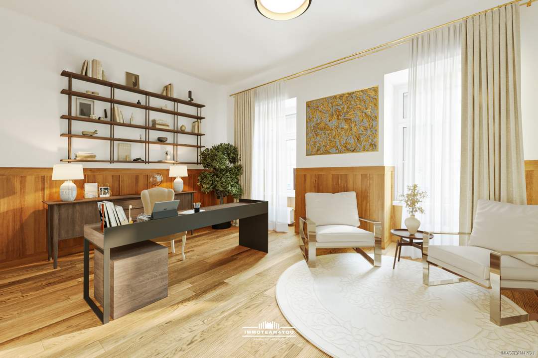 Großzügiges Büro im Zentrum von Vöcklabruck - renovieren und gestalten Sie das neues Büro nach Ihren Wünschen.