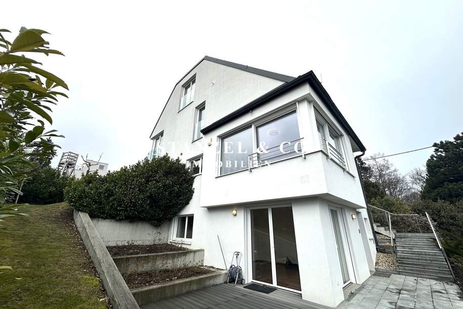 SONNIGES HAUS AM HEUBERG MIT SÜDWESTGARTEN & TRAUMBLICK, Haus-miete, 4.400,00,€, 1170 Wien 17., Hernals