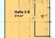 Vielseitige Industrie- / Werks- oder Lagerhalle mit 2 abgetrennten Bereichen und Galerie