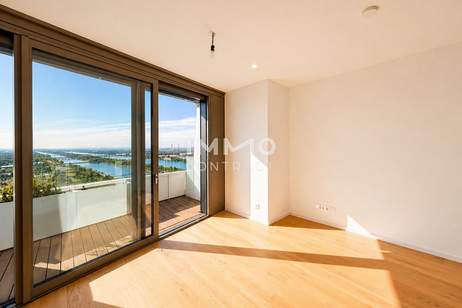 Neue Donau: 37. Etage - Studio mit Gym, Pool, Lounges, Billa im Haus, Wohnung-kauf, 424.710,€, 1220 Wien 22., Donaustadt