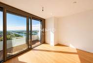 Neue Donau: 37. Etage - Studio mit Gym, Pool, Lounges, Billa im Haus