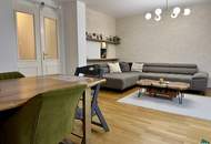 Großer Eigengarten: 4-Zimmer-Wohnung mit Saunahäuschen