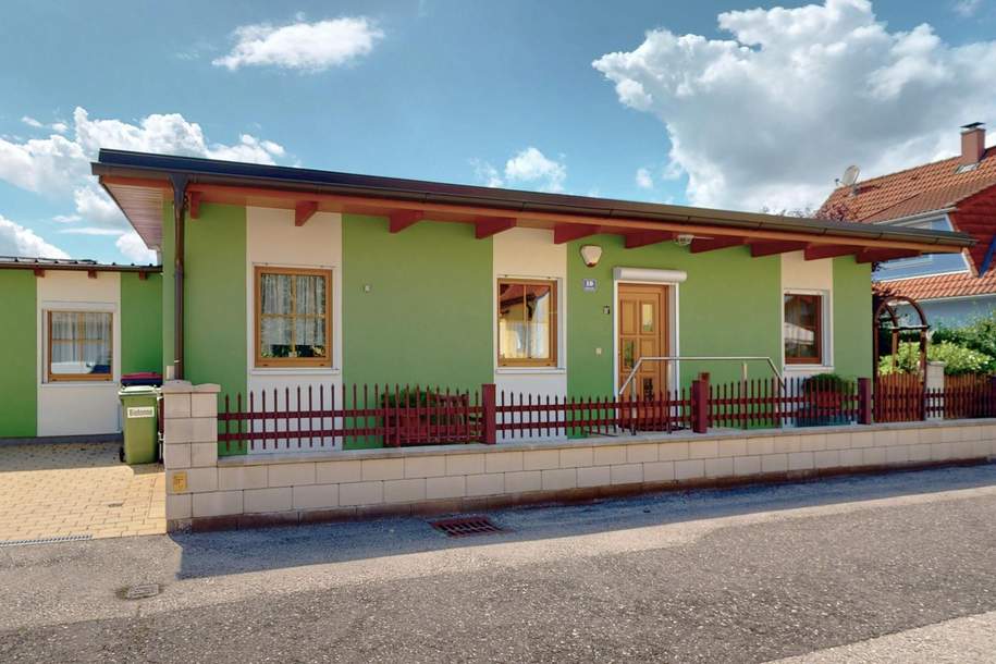 Wunderschöner gepflegter Bungalow - in Grünlage!, Haus-kauf, 366.000,€, 4053 Linz-Land