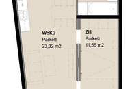 Südseitig ausgerichtete Stadtwohnung in der 4. Etage nahe U4 - ab Juli beziehbar!