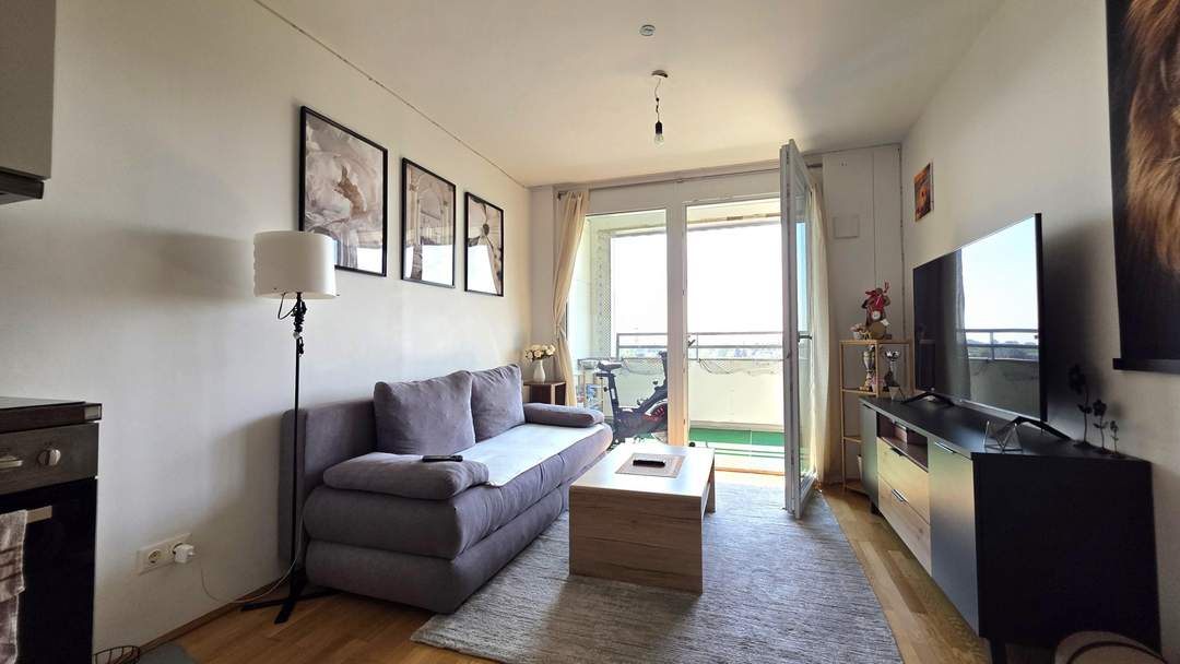 Neubauwohnung mit großer Loggia + Deckenkühlung + 8.OG
