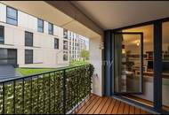 Moderne 2 Zimmer Wohnung mit Garage inkludiert - urbanes Wohnen im grünen Neubauviertel beim Rudolf - Bernar - Park