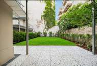 URBANER GARTENTRAUM! Hofseitiger Drei-Zimmer-Erstbezug nächst Schlossquadrat mit Terrasse und Eigengarten