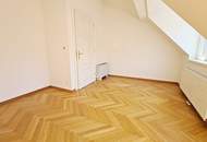 GONZAGAGASSE, BÖRSE-NÄHE, klimatisiertes 122 m2 Dachgeschoss mit 8 m2 Terrasse, 3 Zimmer, Komplettküche, 2 Bäder, Parketten