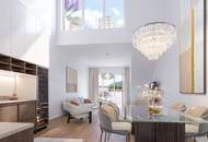 Panorama Terrassenresidenz über den Dächern von Klosterneuburg