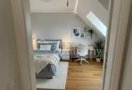 Dachgeschossmaisonette mit einer Traumterrasse und vollmöblierter Küche