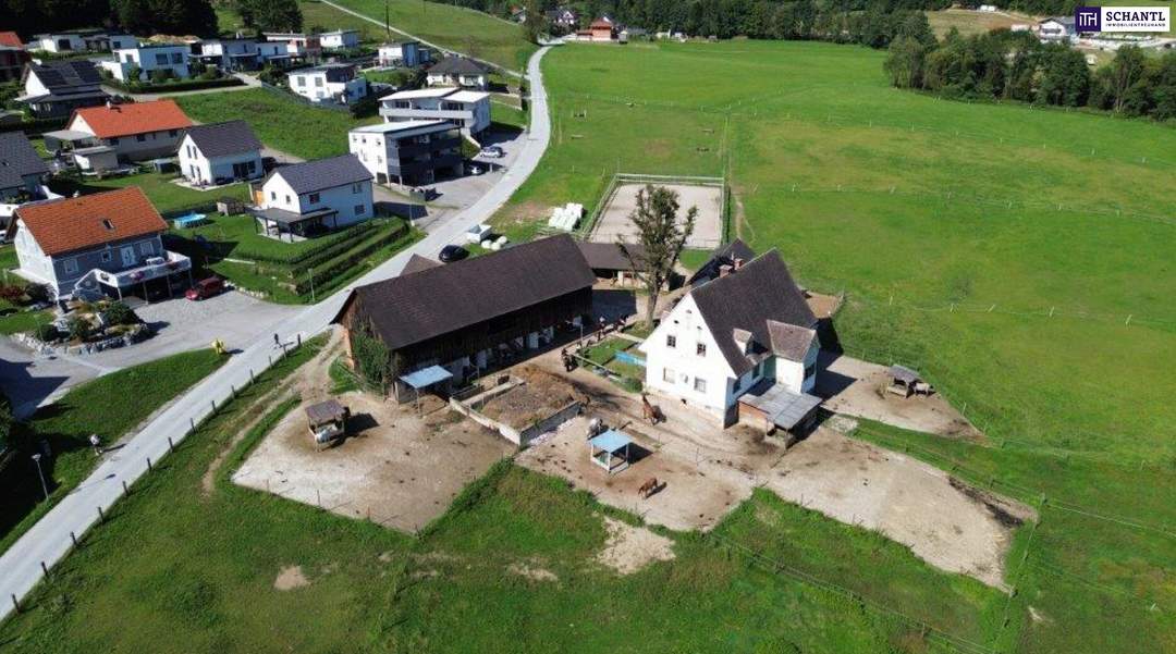 PFERDERANCH IN DER GRÜNEN STEIERMARK! Ihr Paradies auf dem Land: Charmanter Reiterhof in traumhafter Lage!
