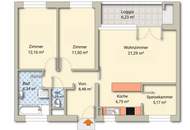 Moderne 3-Zimmer-Wohnung mit Loggia &amp; Garage in ruhiger Wohnlage von Mauerbach