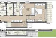 4 Zimmer Maisonette-Wohnung mit großen Terrassen in Grünruhelage – exklusiver Erstbezug ab 9/25 im Projekt Villa Mauerbach2