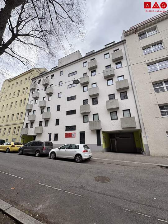 Neuwertiger Garagenabstellplatz in 1120 Wien, Siebertgasse 26