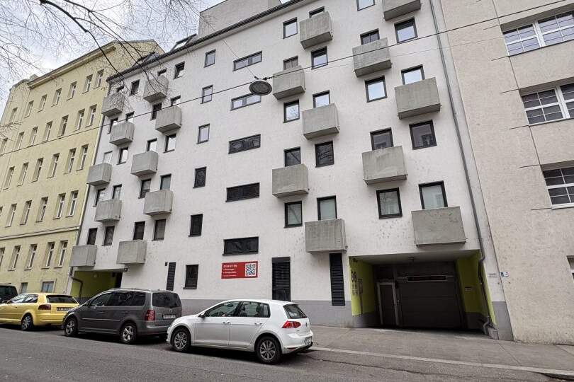 Neuwertiger Garagenabstellplatz in 1120 Wien, Siebertgasse 26, Kleinobjekte-miete, 129,60,€, 1120 Wien 12., Meidling