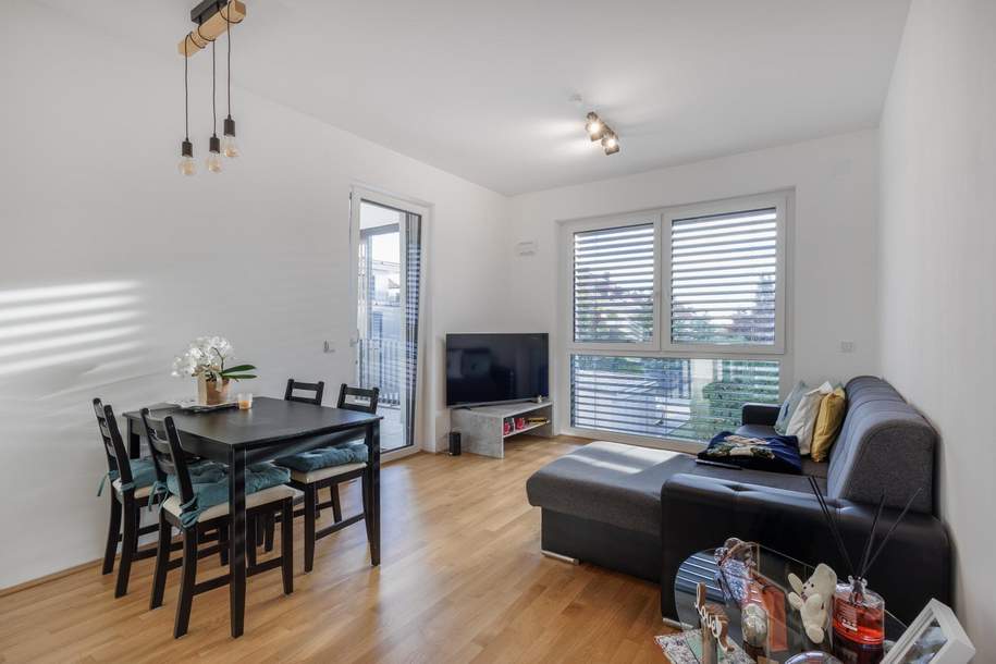 Moderne, vermietete 2-Zimmer-Wohnung mit Balkon &amp; Tiefgarage, Wohnung-kauf, 298.000,€, 9500 Villach(Stadt)