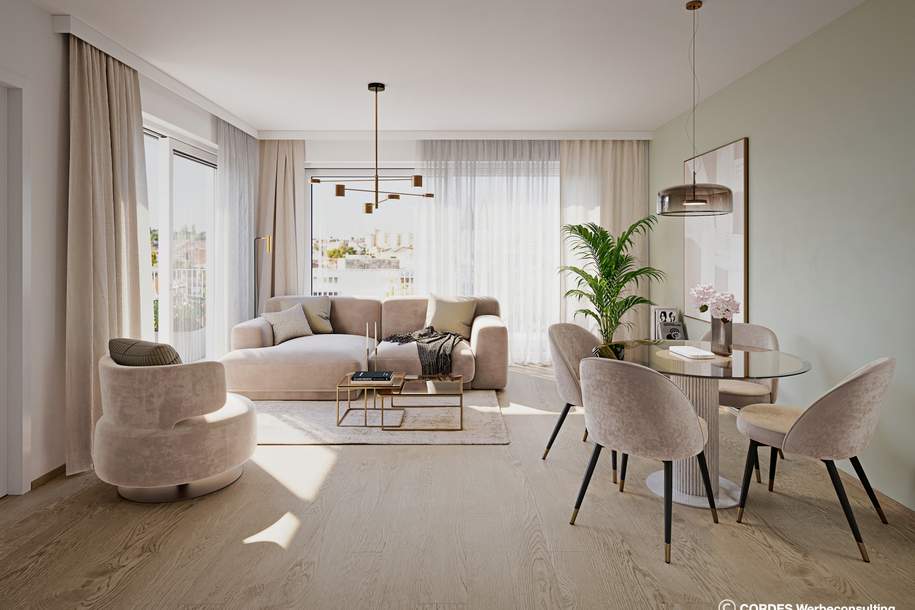 MABELLE - Zeitloses Wohnen | Haus Amalie Top 25, Wohnung-kauf, 564.000,€, 1130 Wien 13., Hietzing