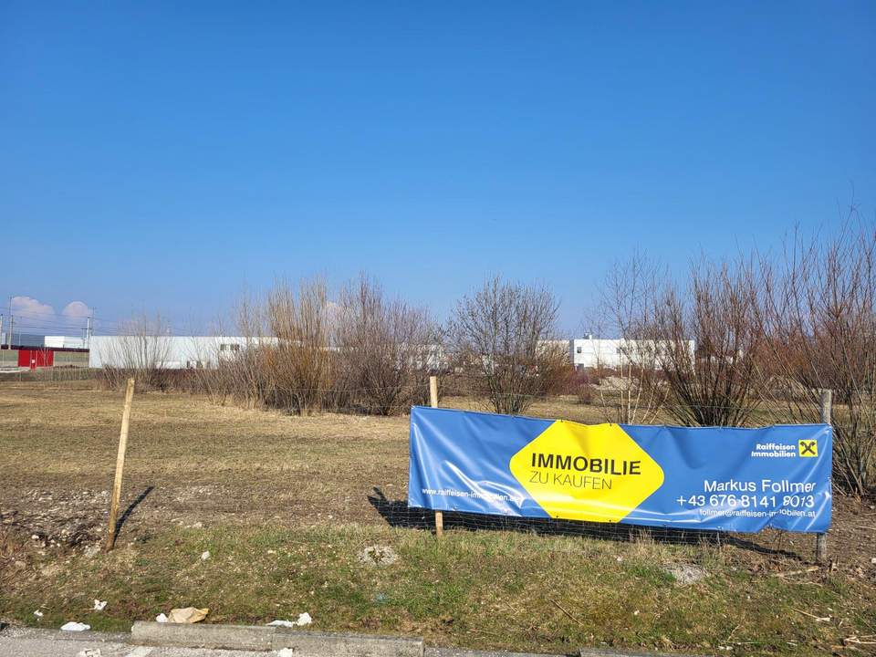 Baugrundstück Wels-Ost Ginzkeystraße