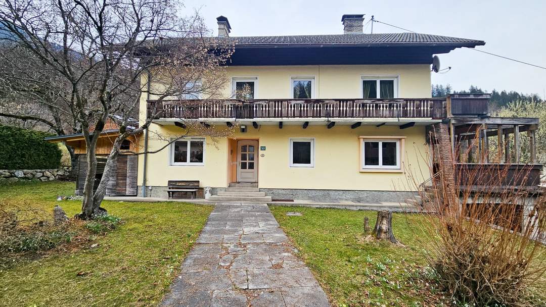 Bergblick inklusive ! Großzügiges Wohnhaus - Ferienhaus, Appartementhaus in Kötschach - Mauthen - Hermagor