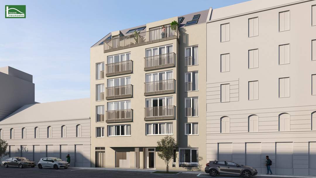 Provisionsfrei - Neubau-Anlegerpaket - 4 Wohnungen nebeneinander - ein gesamtes Stockwerk - hochwertiger Neubau-Erstbezug. - WOHNTRAUM