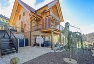Blockhaus-Chalet A mit traumhaftem Ausblick in idyllischer Ruhelage