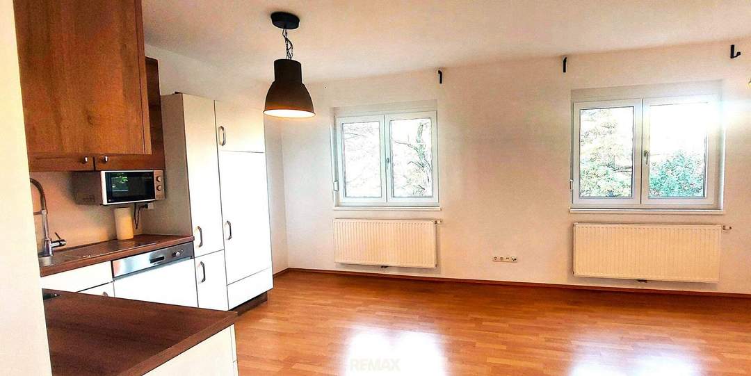 Moderne Wohnung zum Mieten mit Gartenblick