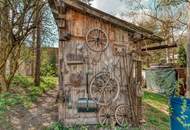 Tirolerhaus mit großem Garten, Pool und Baugrund – attraktive Lage in Scharnitz-Gießenbach