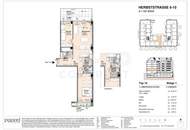 Begeisternde Dreizimmer-Wohnung mit großem Balkon (hofseitig) in urbaner Lage (NEU)
