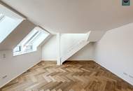 Elevate 1090 – Erstbezug: Luxus Dachgeschoss - Maisonette Wohnung (klimatisiert) mit Balkon und Terrasse nahe U6 Alser Straße, AKH!