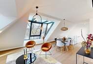 ZUR SCHÖNEN AGNES – Erstbezug: Großzügige 5-Zimmer-Dachgeschoss-Maisonette mit Dachterrasse in Sievering // PROVISIONSFREI