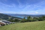 Grundstück mit atemberaubendem Wörthersee-Panorama