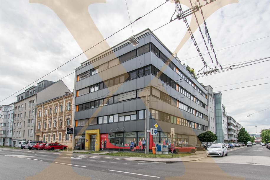 Top gelegene Büro-/Praxisfläche mit idealer Verkehrsanbindung in Linz zu vermieten!, Gewerbeobjekt-miete, 2.622,15,€, 4020 Linz(Stadt)