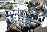 Hochwertige Erstbezugs-Wohnung mit großem Hof-Balkon und Küche nahe Schönbrunn!