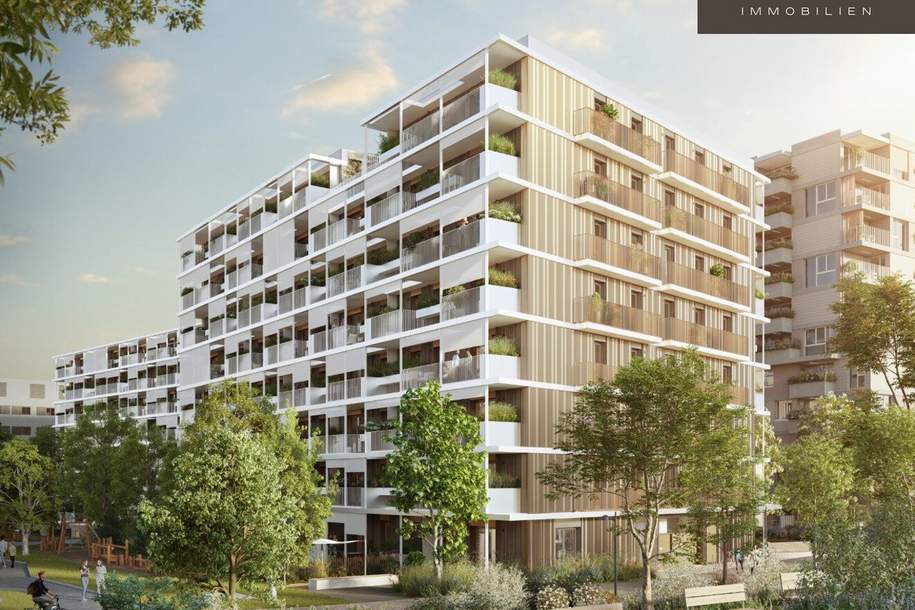 | NATÜRLICH DRAUSSEN | BF 14A | ANLEGER | VILLAGE IM DRITTEN | FERTIGSTELLUNG 2027, Wohnung-kauf, 359.100,€, 1030 Wien 3., Landstraße
