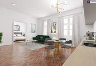 Familienglück im Altbau mit Loggia + Erstbezug nach Sanierung + tolle Infrastruktur + ruhige Wohngegend