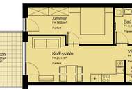 Ab November: Moderne 2-Zimmer-Wohnung mit Balkon nahe U1 Rennbahnweg