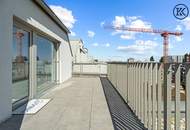 Ein Nest zum Verlieben – Wunderschöne 3-Zimmer-Dachgeschosswohnung mit sonniger Terrasse nahe U1 Kagraner Platz