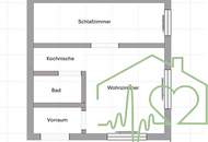 Ruhige 2-Zimmer-Wohnung mit Balkon in Hötting – Preis verhandelbar!