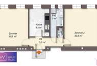 Top sanierte 2-Zimmer-Wohnung in Floridsdorf