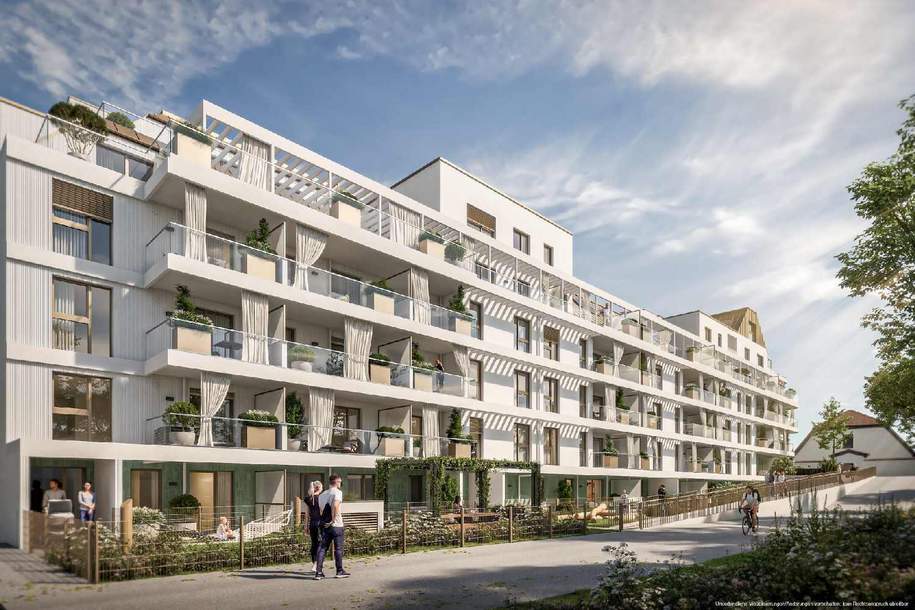 112 provisionsfreie Neubauwohnungen an der Alten Donau, Wohnung-kauf, 313.000,€, 1220 Wien 22., Donaustadt
