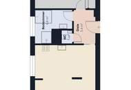 Helle 2-Zimmer Wohnung, Gebäude komplett saniert, ruhige Lage