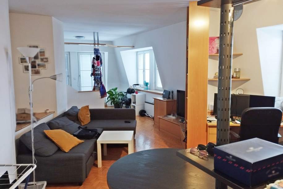 Helle Garconniere mit Dachterrasse und Parkplatz, Wohnung-miete, 623,92,€, 4230 Freistadt