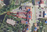 Großes Geschäftshaus mit Innenhof, Lager/ Büro und Wohnung in Lockenhaus