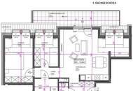 Grün. Sonnig. Zuhause! – 3-Zimmer-Traum mit Terrasse nahe der Donau! - ERSTBEZUG!