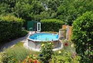 Bezaubernde Doppelhaushälfte mit Garten und Pool in Blumau-Neurißhof