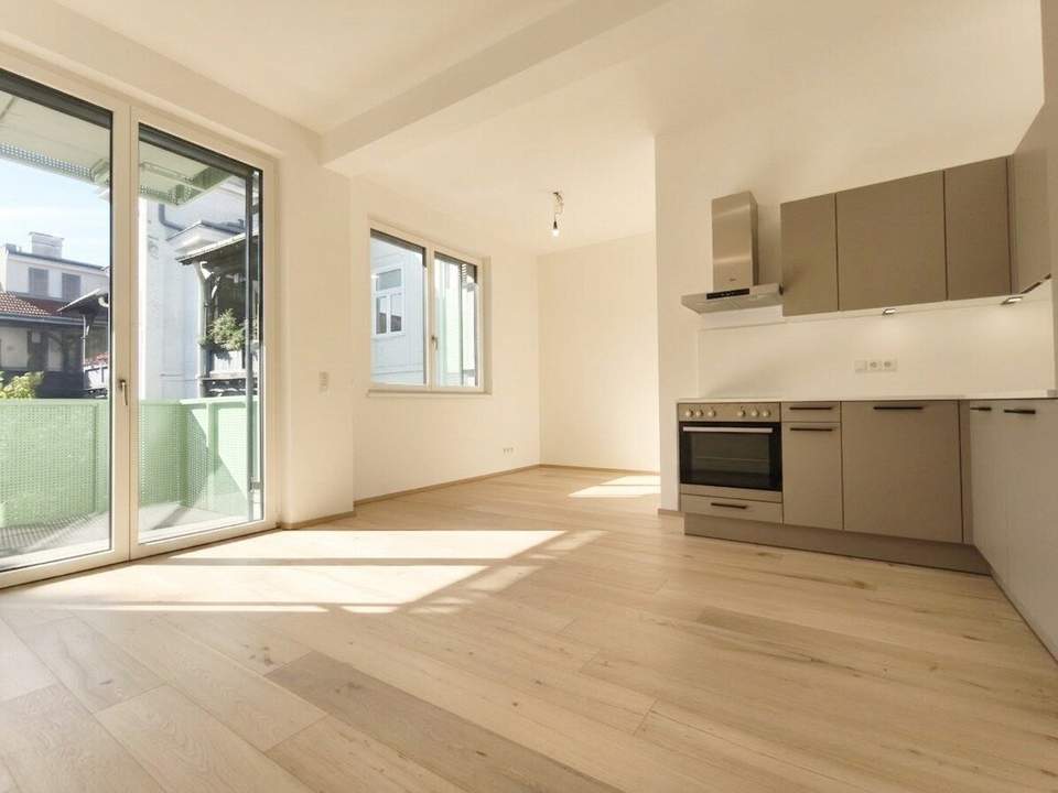 Der Schuberthof - Exklusive 2-Zimmer Eigentumswohnung mit Balkon in bester Korneuburger Wohnlage - Stilvolle Ausstattung in Ruhelage