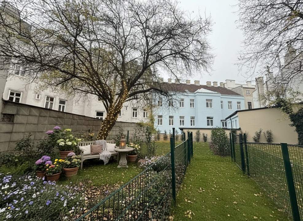 1180! Erstbezug nach Sanierung! 3 Zimmer Eigentum mit Garten und Balkon nahe Türkenschanzpark
