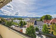 Traumwohnung mit Panoramablick auf die Karawanken und über die Dächer von Klagenfurt