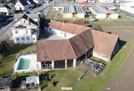 Einzigartiges Anwesen mit Innenhof, Geschichte und außergewöhnlicher Substanz